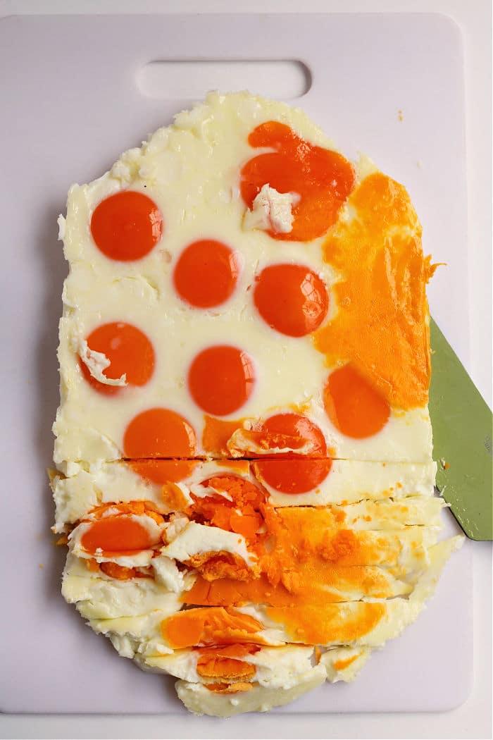 Hard Boiled Egg Loaf in Oven