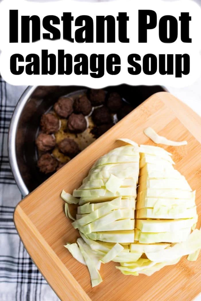 instant pot cabbage soup