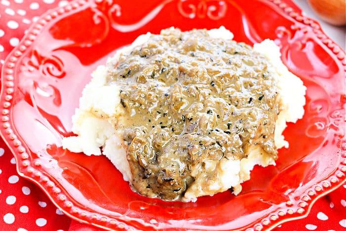 homemade onion gravy