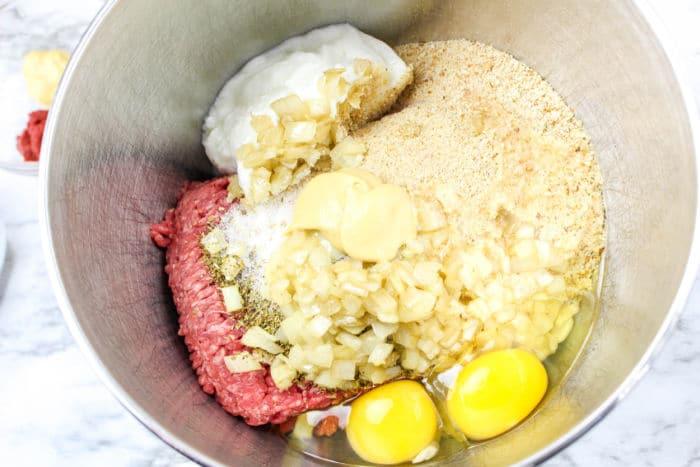 Meatloaf ingredients