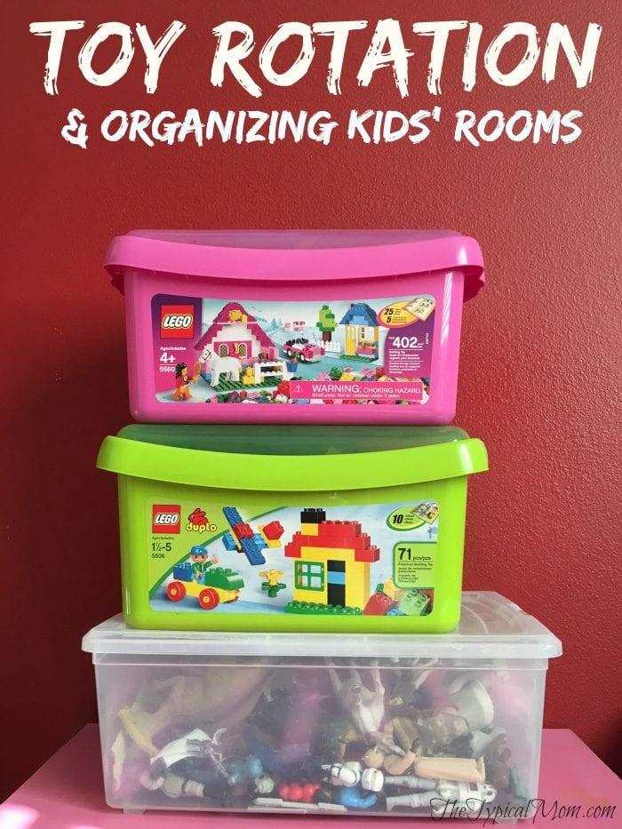 Organizing Kids Rooms & Toy Rotation
