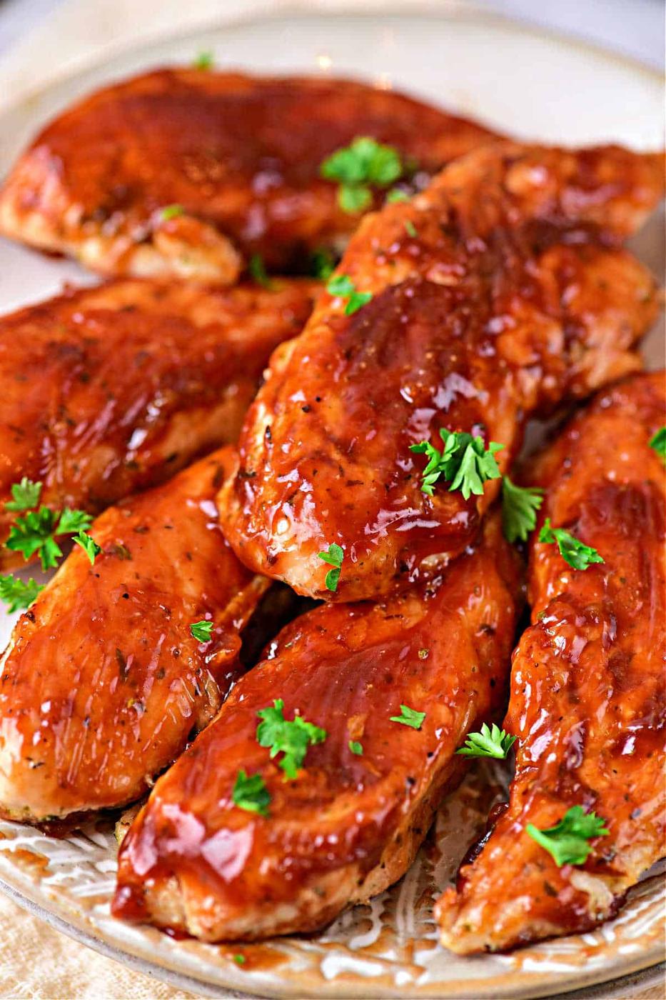 Oven Baked Chicken Tenders No Breading