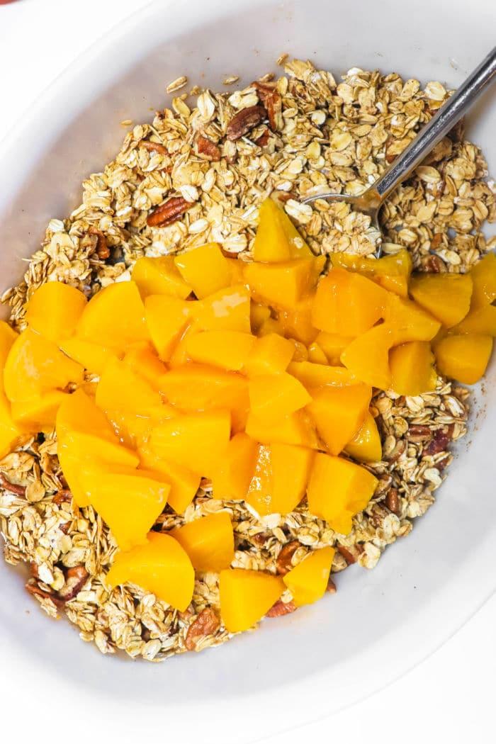 Peaches and Cream Oatmeal