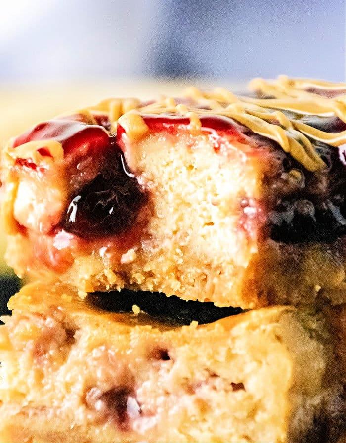Peanut Butter and Jelly Bars