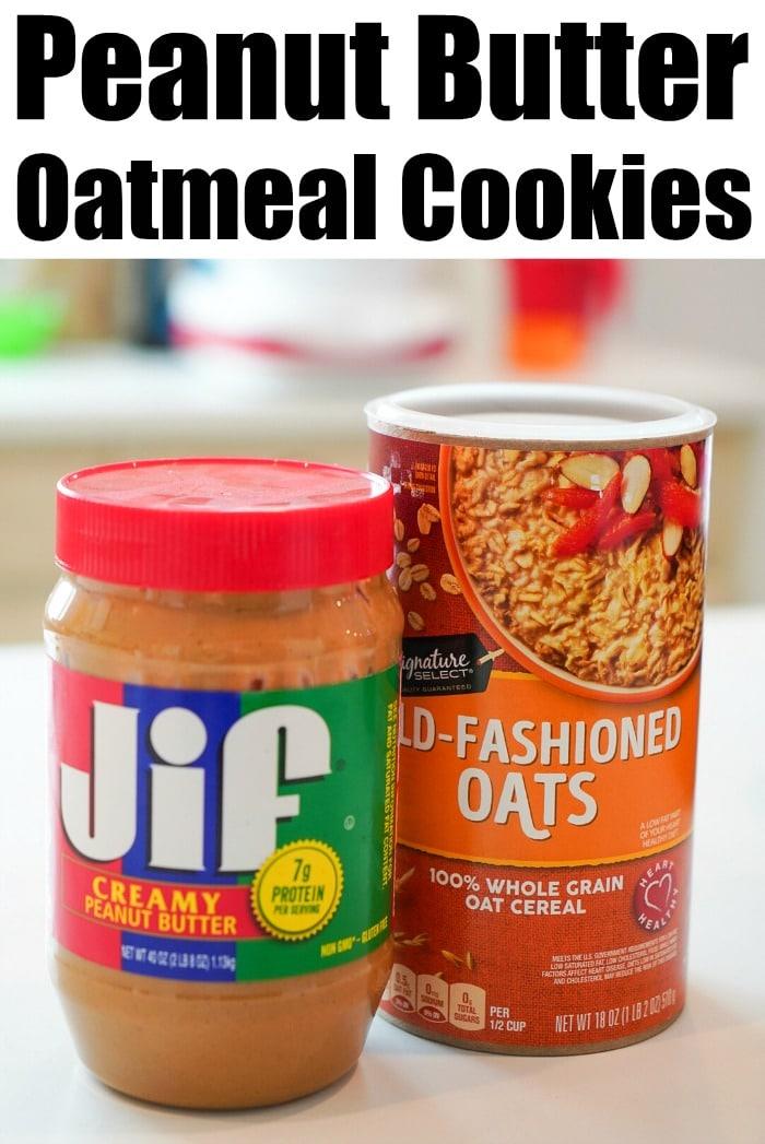 peanut butter oatmeal cookie recipe
