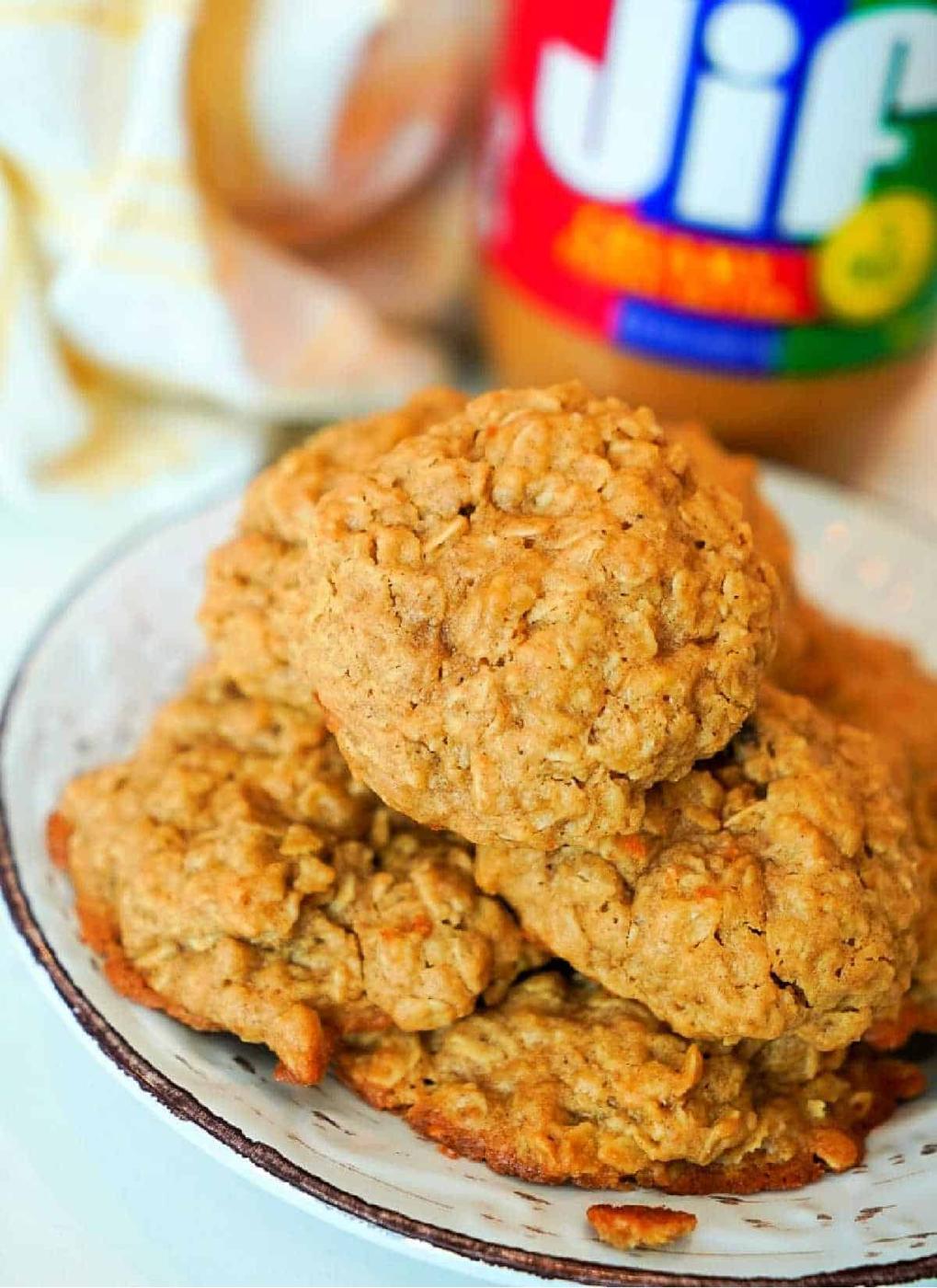 Oatmeal Peanut Butter Chocolate Chip Cookies