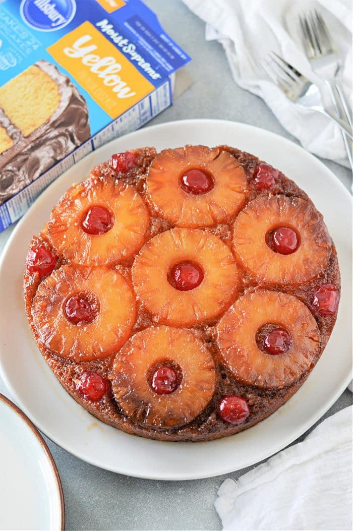 Cake Mix Pineapple Upside Down Cake