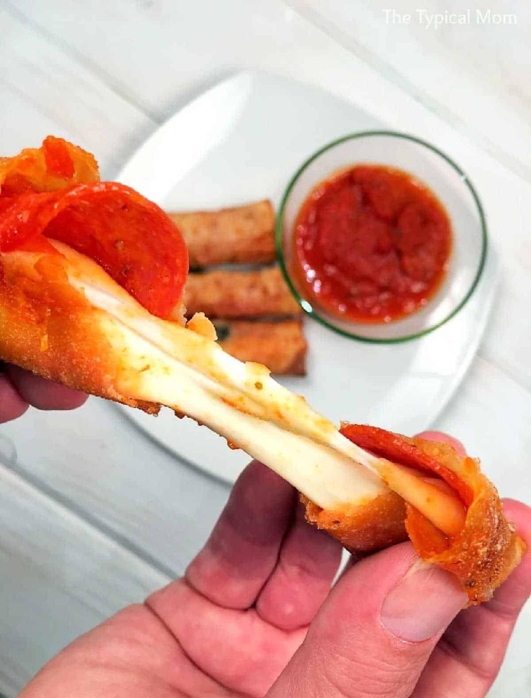 Pizza Egg Rolls