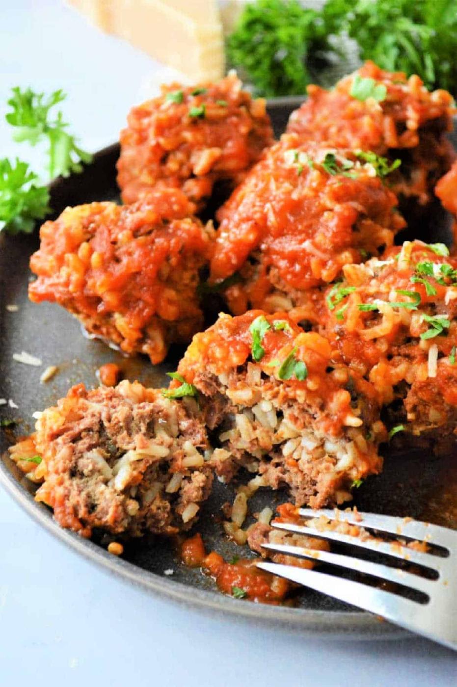 Porcupine Meatballs Instant Pot Recipe