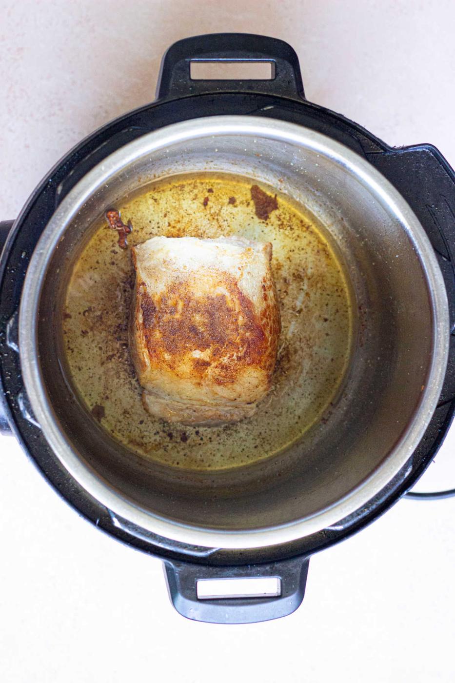 How long to cook 2 lb pork roast in Instant Pot