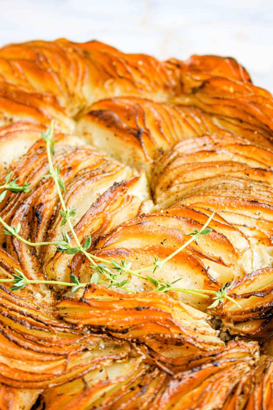 Oven Baked Potato Slices