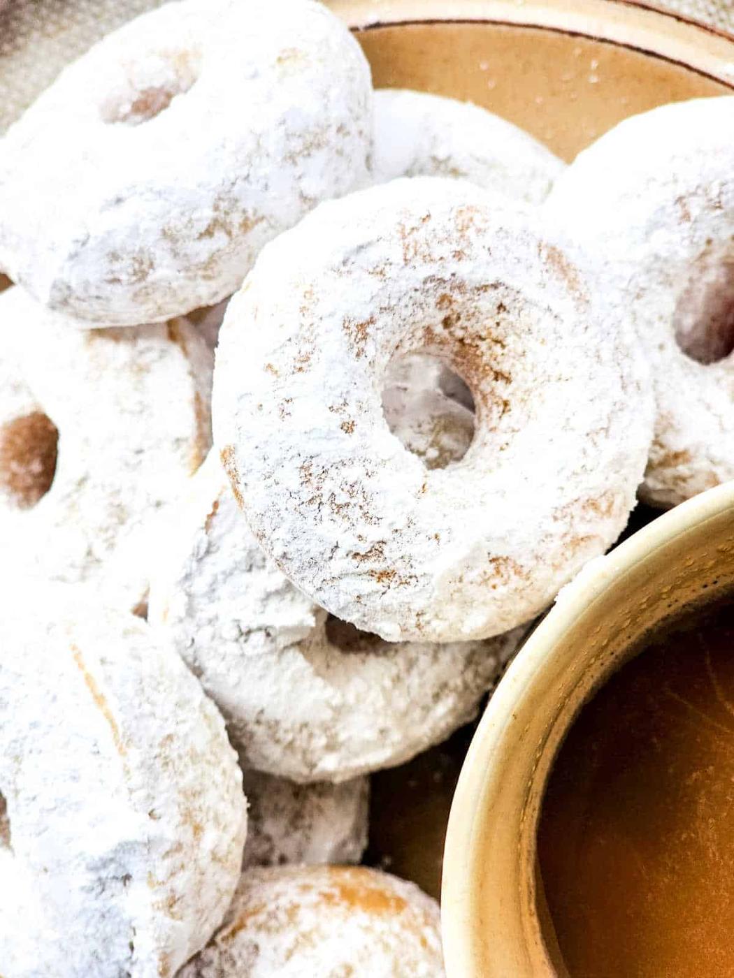 How to Make Powdered Sugar Donuts