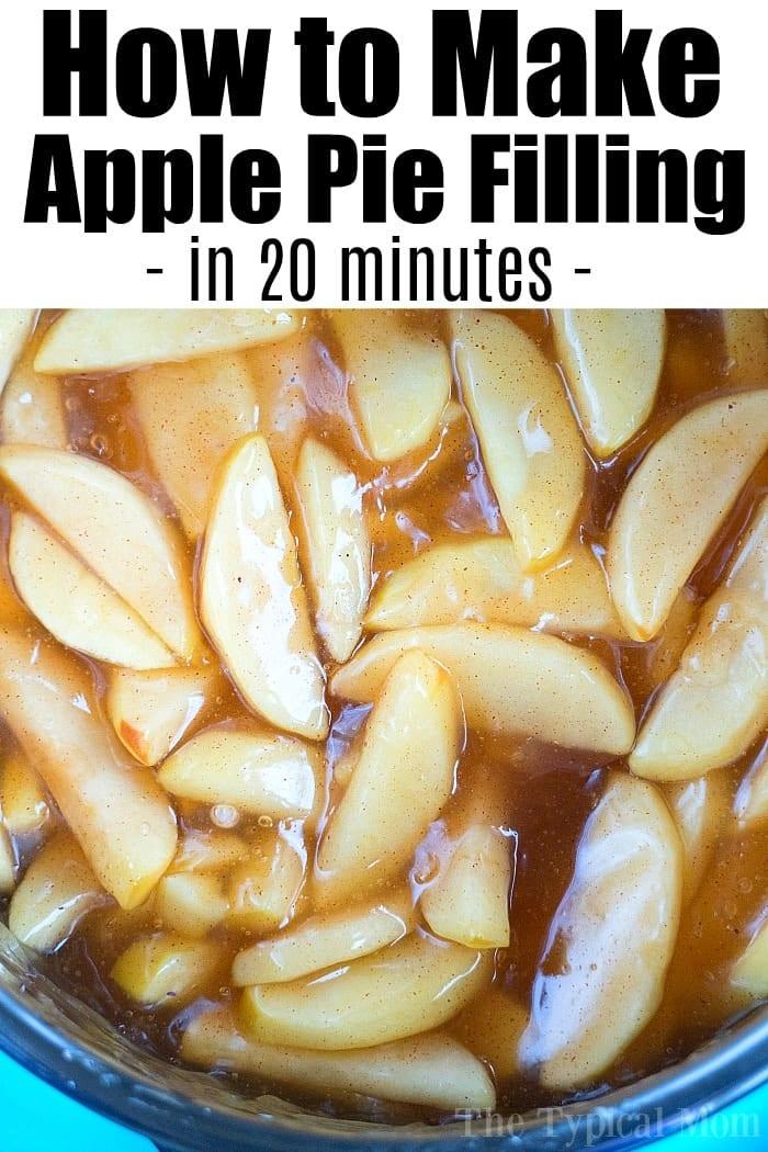 easy apple pie filling recipe
