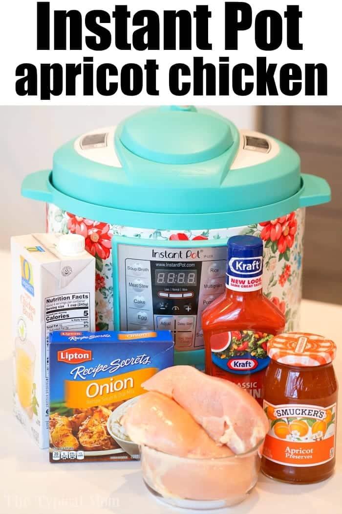 instant pot apricot chicken