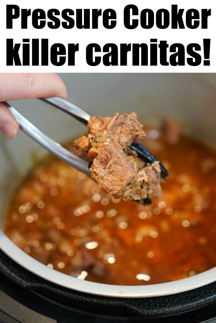 pressure cooker carnitas