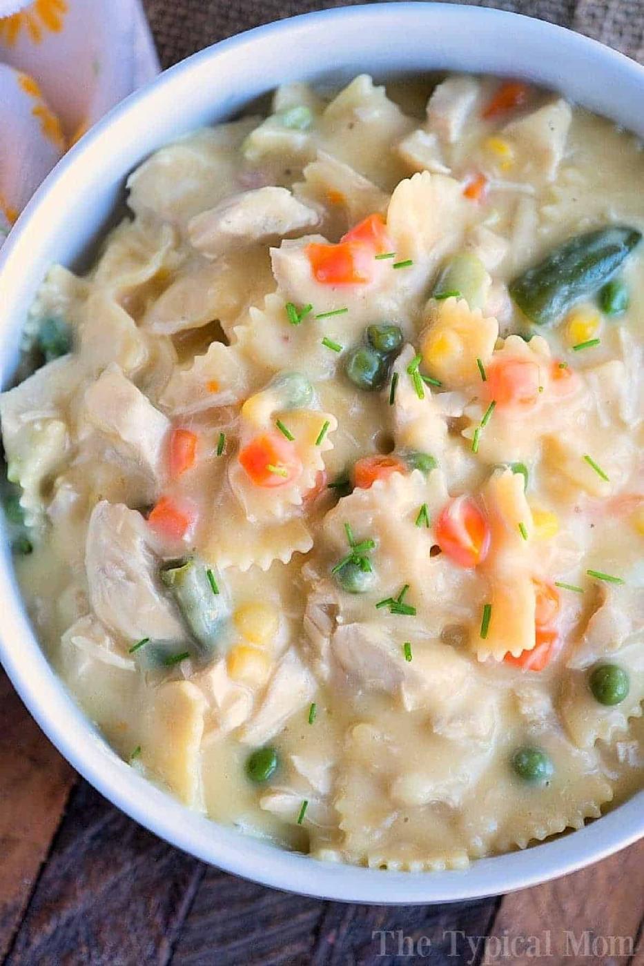 Instant Pot Chicken Noodle Casserole