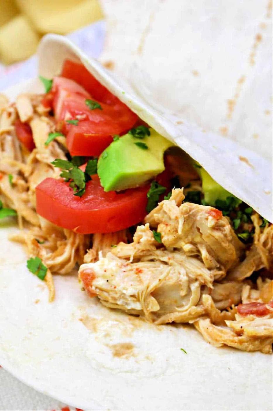 Instant Pot Chicken Tacos