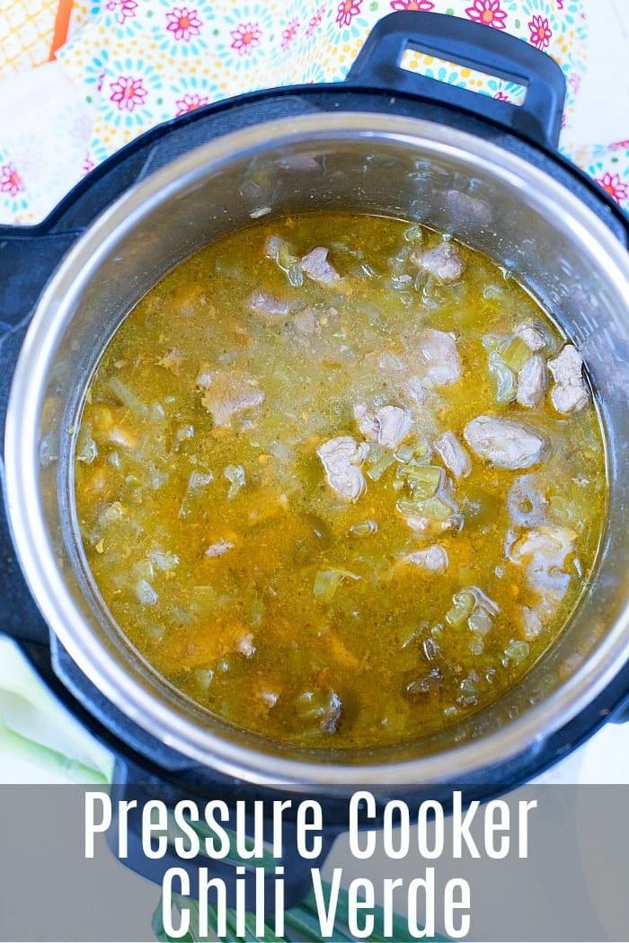 Pressure Cooker Chili Verde 3
