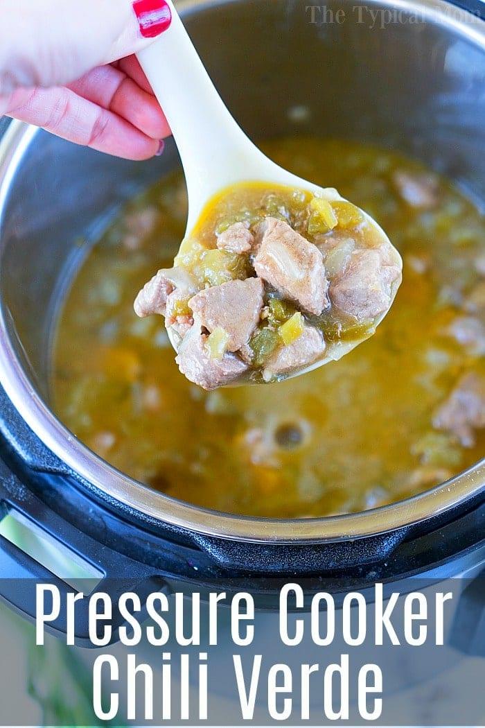 Pressure Cooker Chili Verde