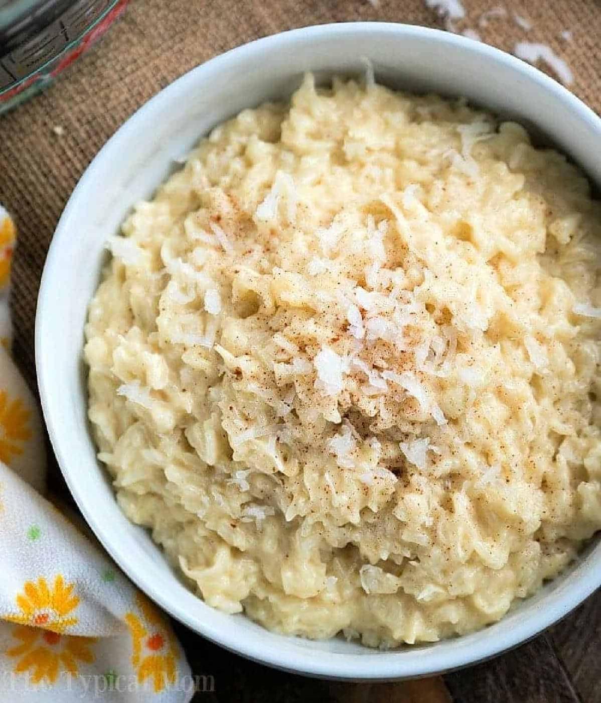 Instant Pot Coconut Rice Pudding