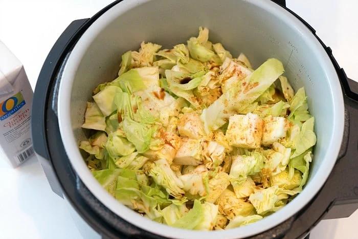 ninja foodi cabbage
