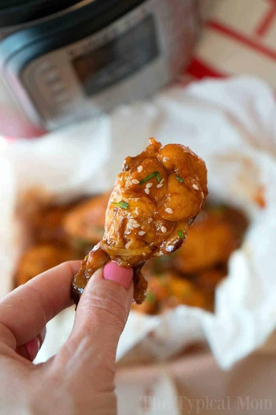Pressure Cooker Frozen Chicken Wings