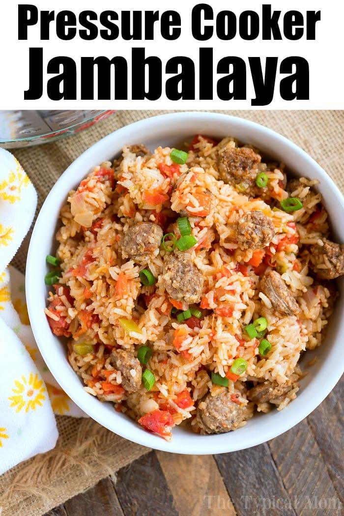 instant pot jambalaya