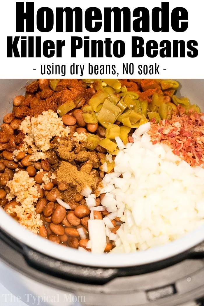 Pressure Cooker Pinto Beans