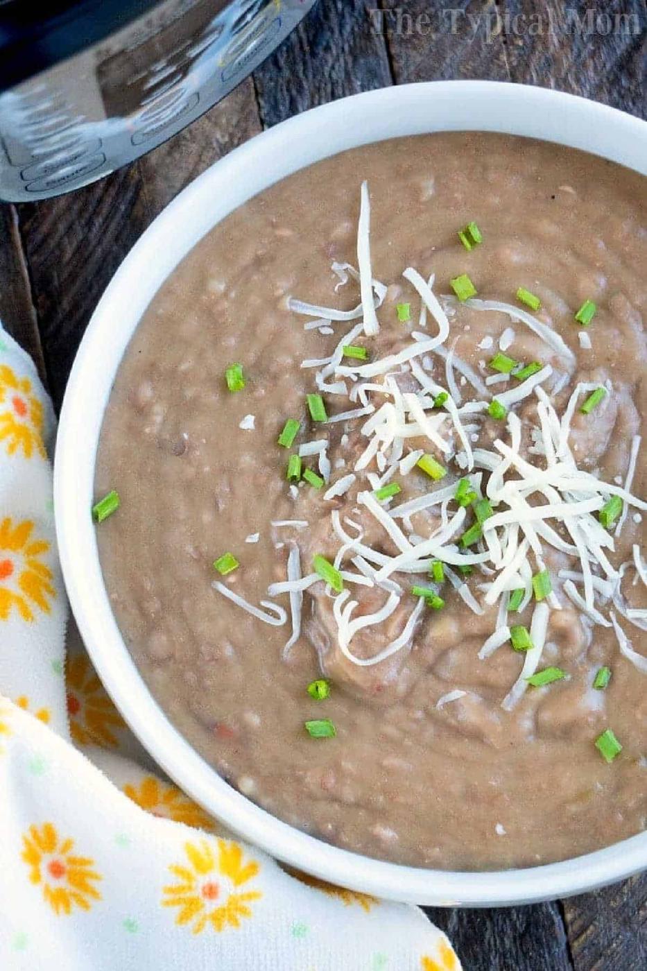 Pressure Cooker Refried Beans