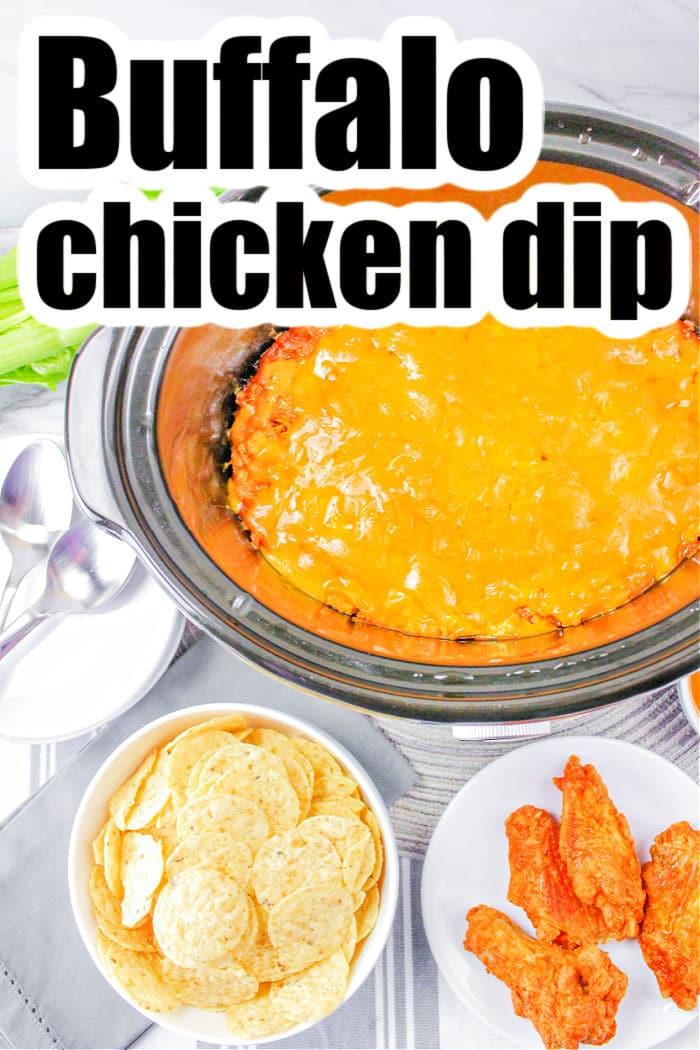 crockpot buffalo chicken dip