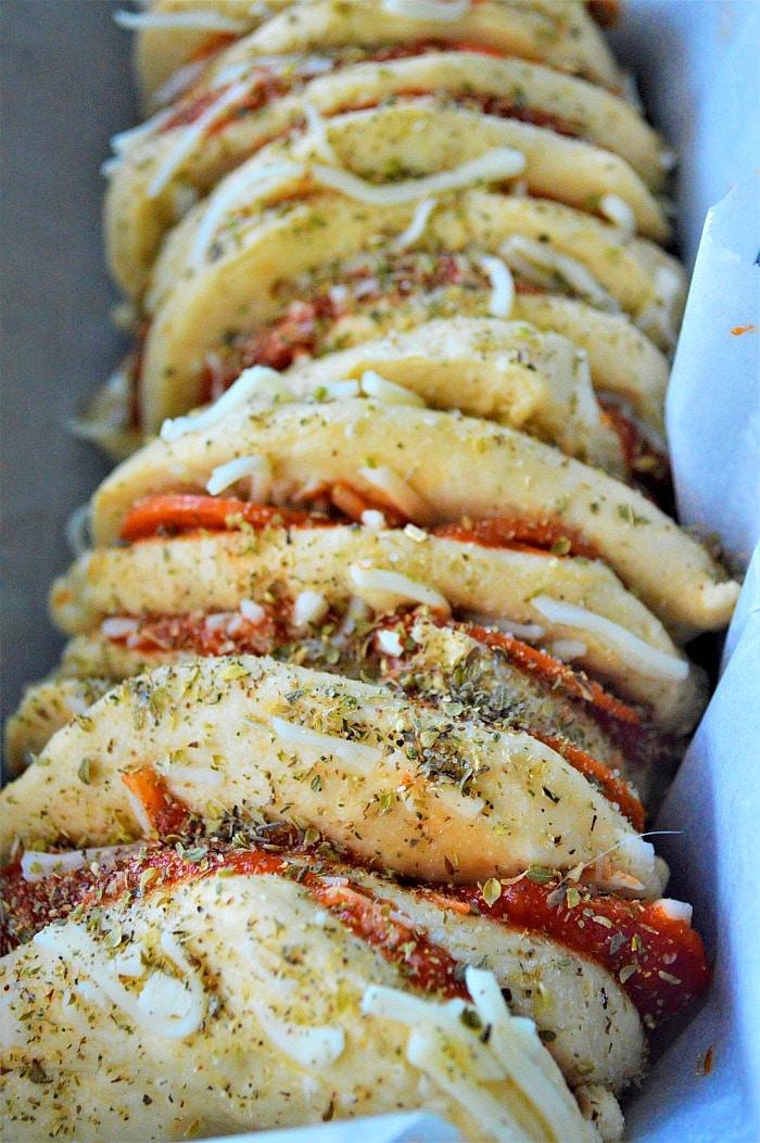 pull apart bread with refrigerated biscuits