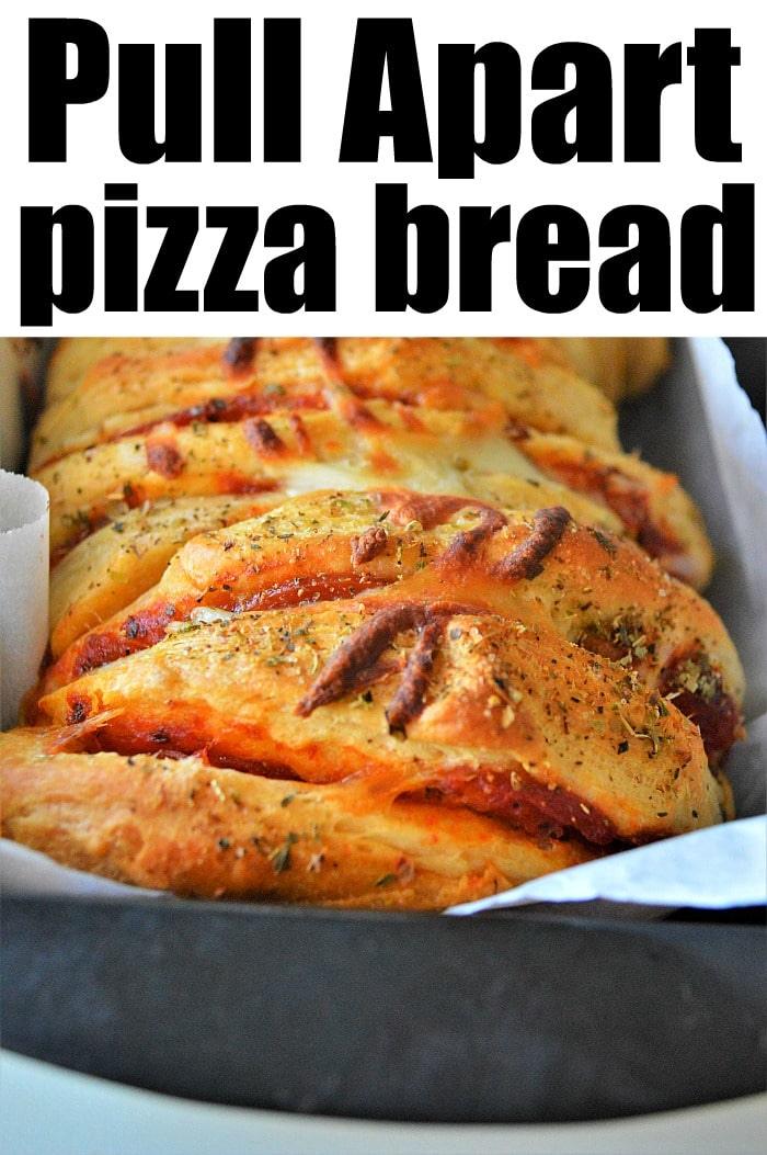 pull apart pizza bread