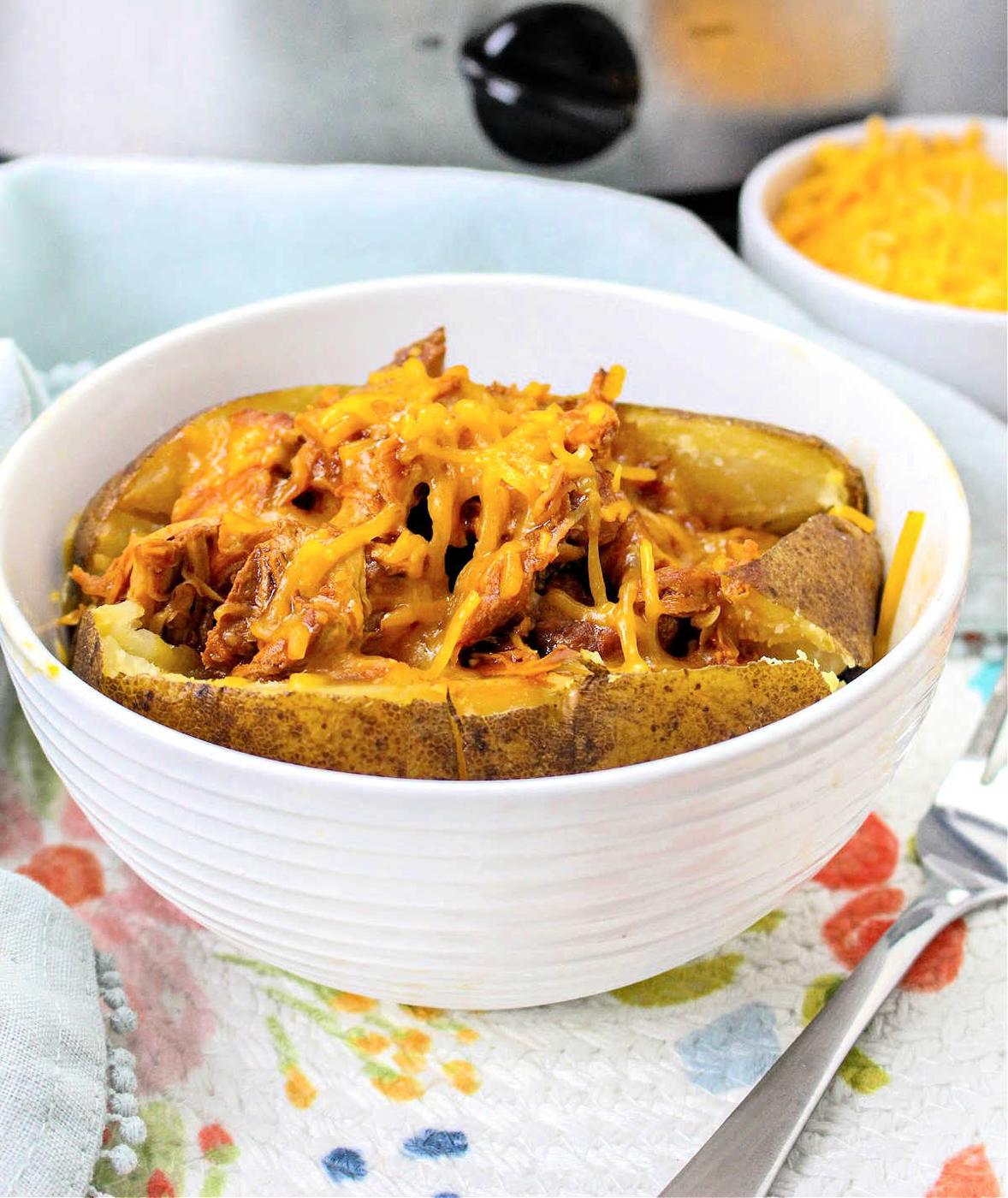 Pulled Pork Baked Potato