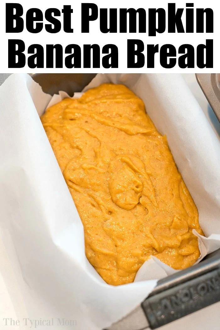 pumpkin banana bread recipe