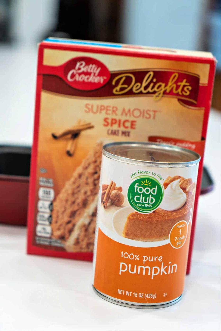 Pumpkin Bread with Cake Mix