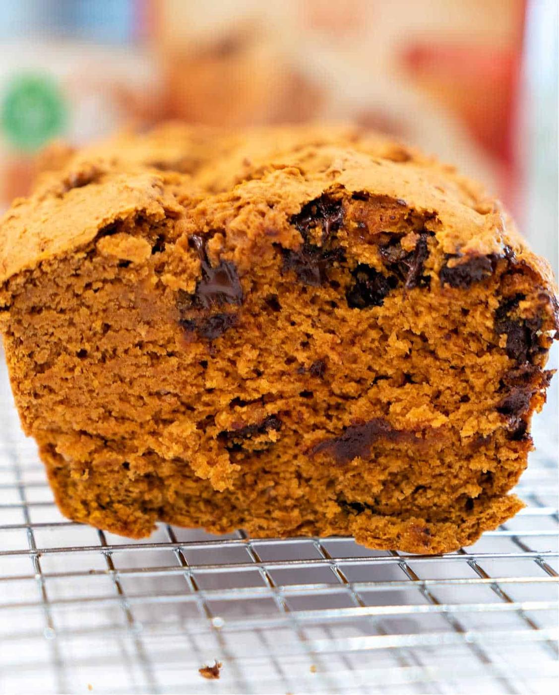Pumpkin Bread with Spice Cake Mix