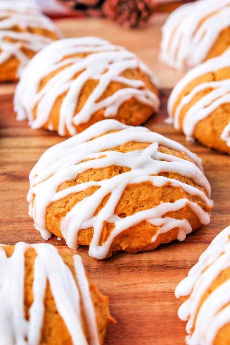 Iced Pumpkin Cookies Recipe