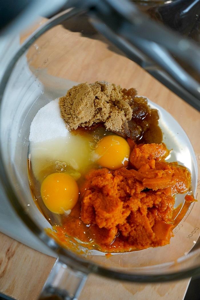 pumpkin bread ingredients