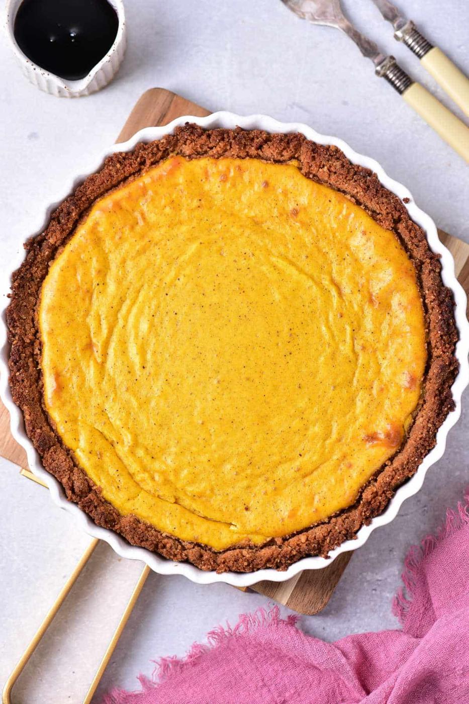 Pumpkin Custard Pie Recipe