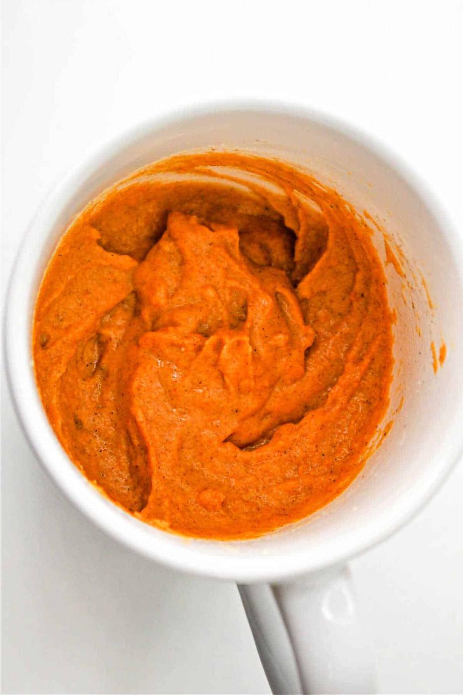 Mug Pumpkin Cake