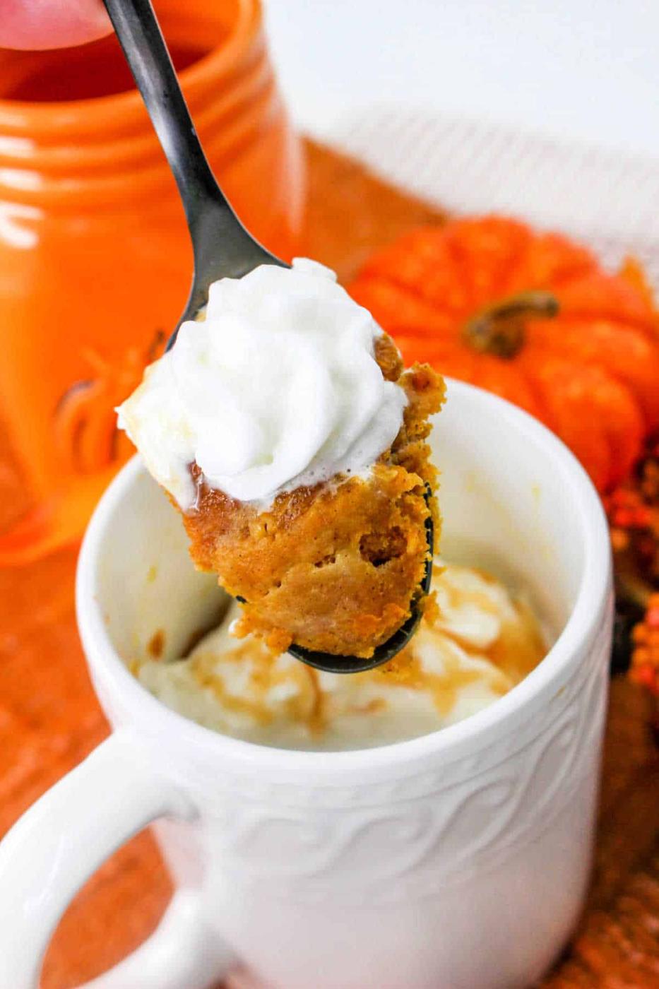 Pumpkin Mug Cake