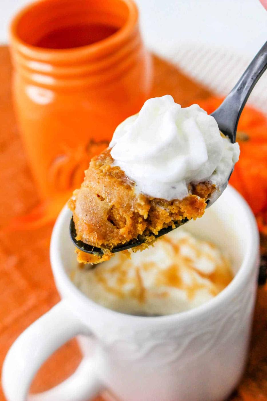 Pumpkin Mug Cake