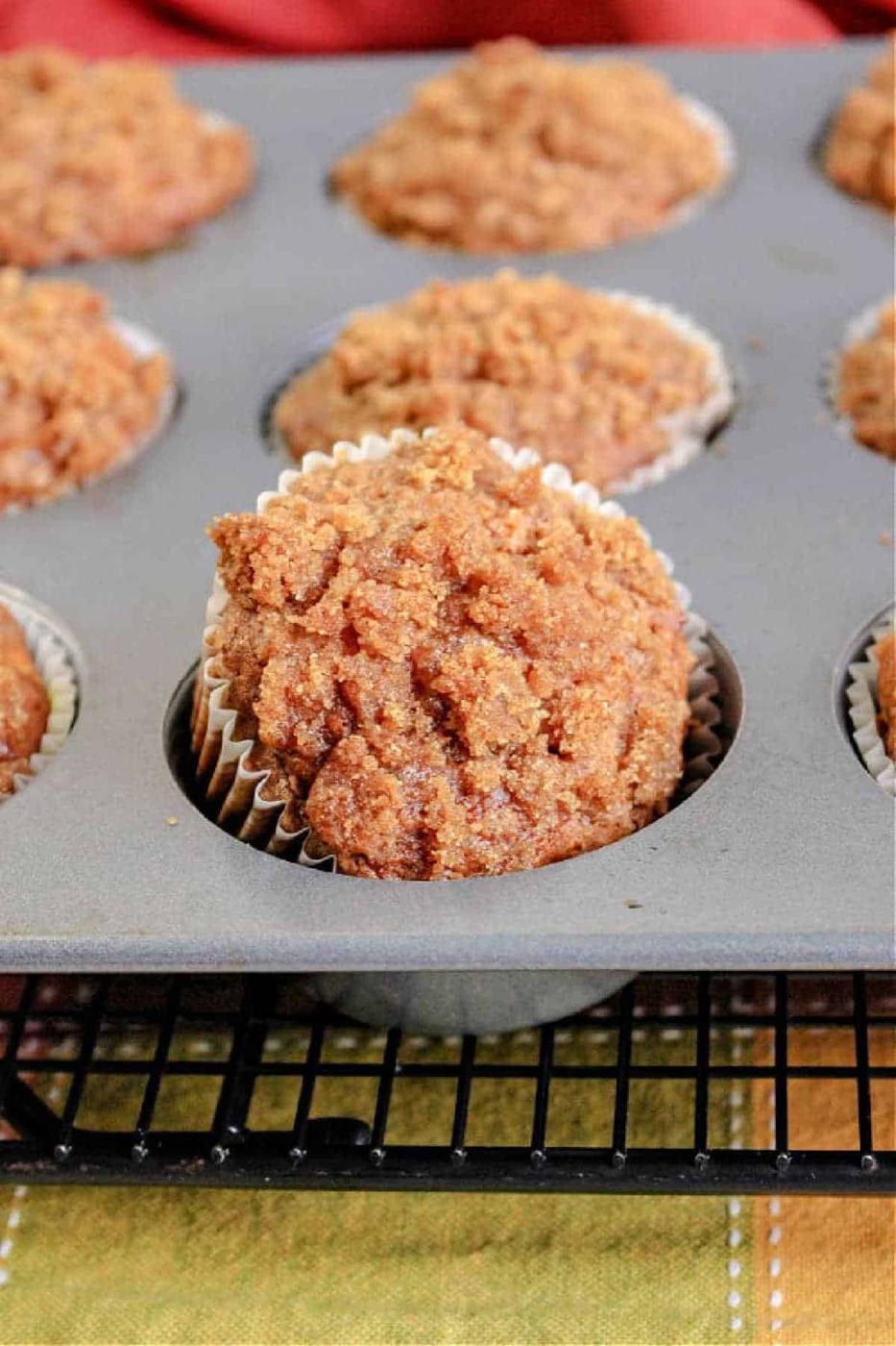Pumpkin Streusel Muffins Recipe
