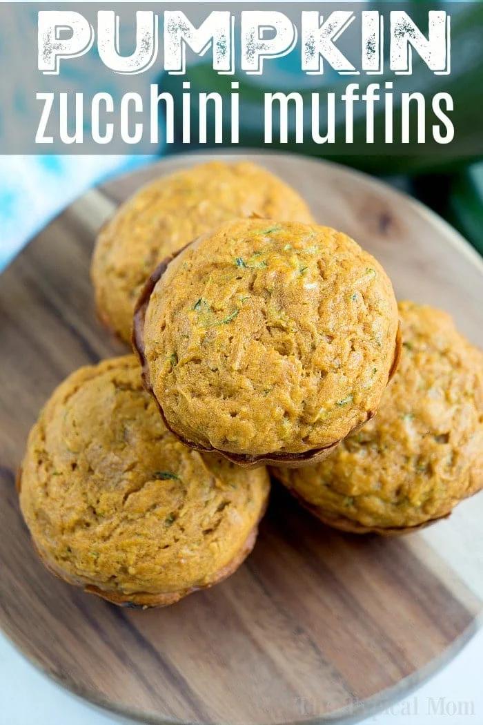 Pumpkin Zucchini Muffins 2