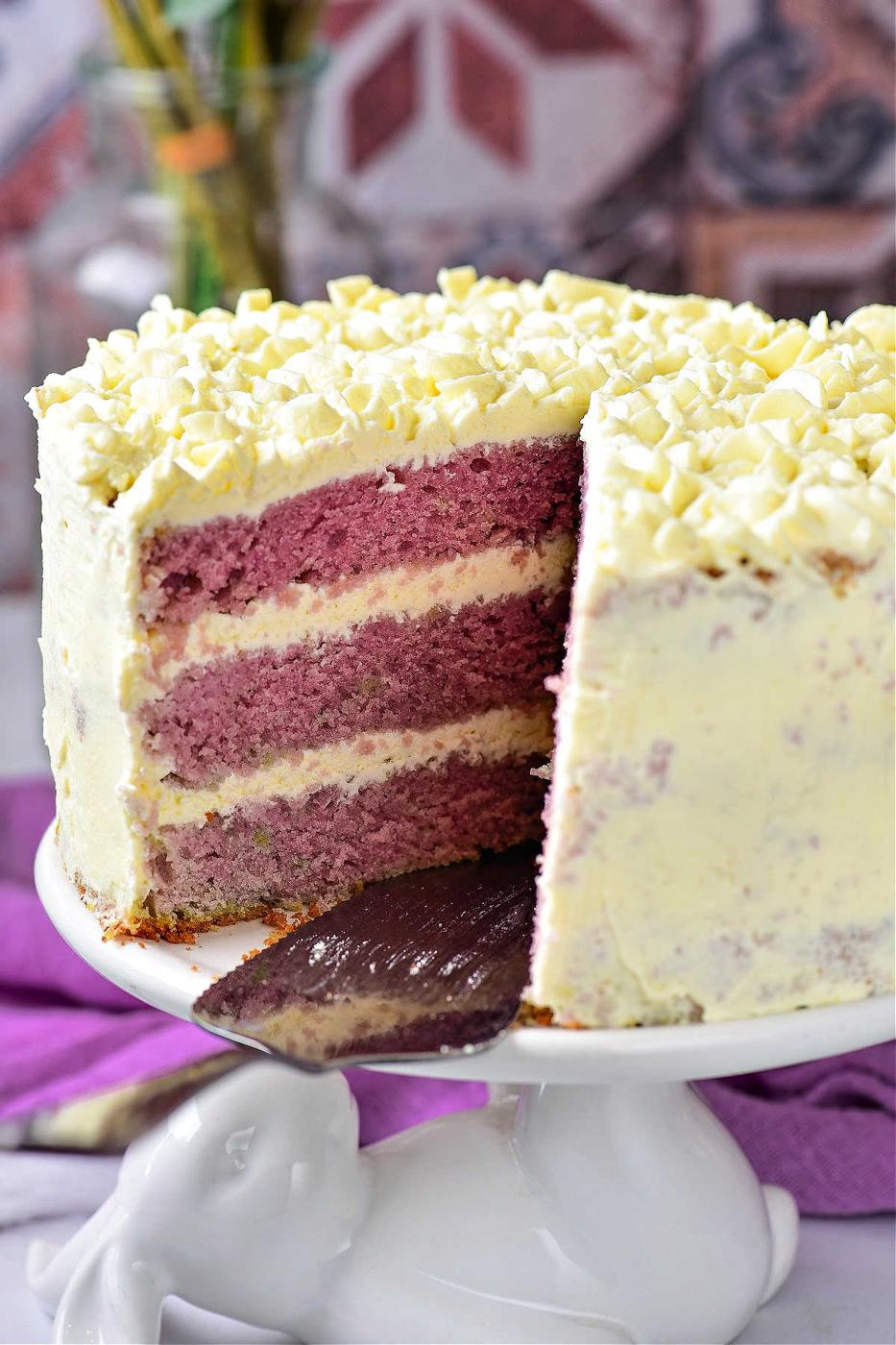 How to Make a Purple Cake