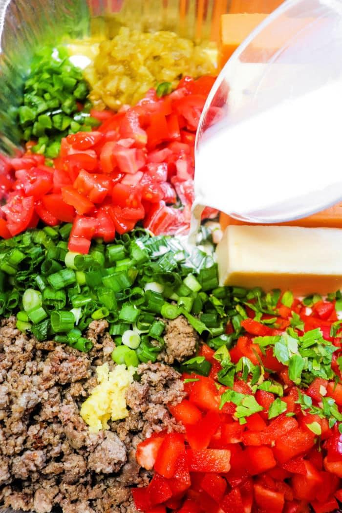 Beef Queso Dip