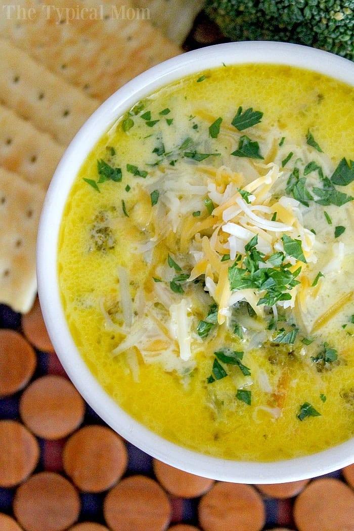 Broccoli Potato Cheese Soup