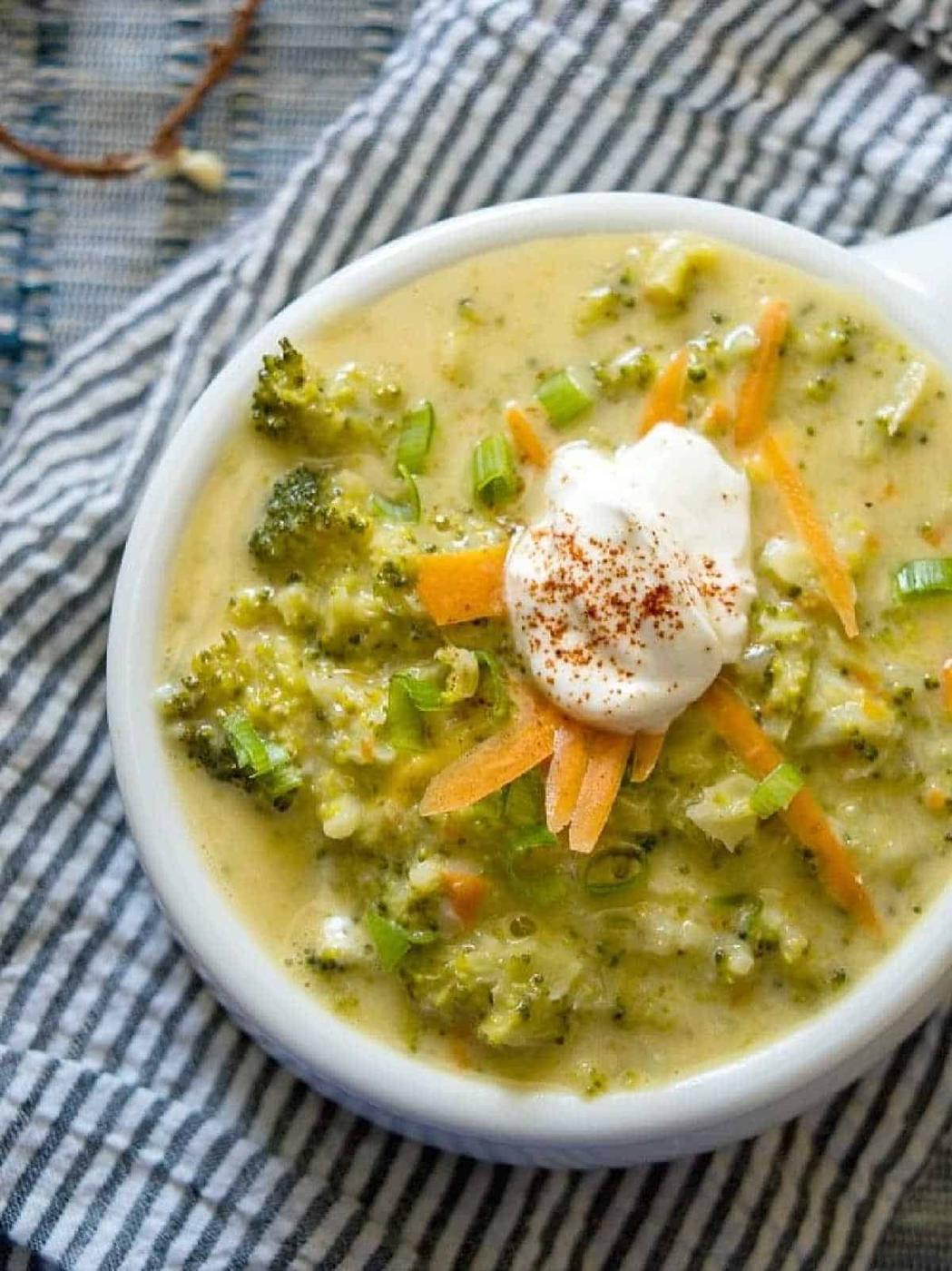 Quick Broccoli Cheese Soup Recipe