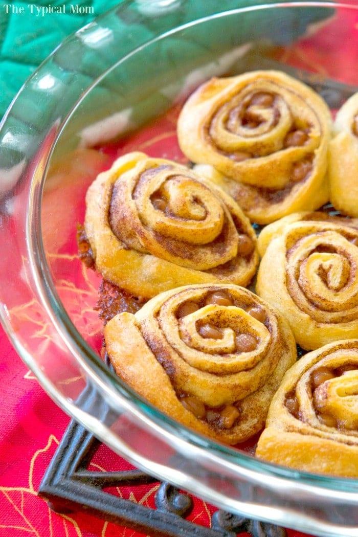 Crescent Roll Cinnamon Rolls