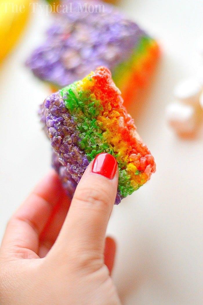 Rainbow Marshmallow Squares 2